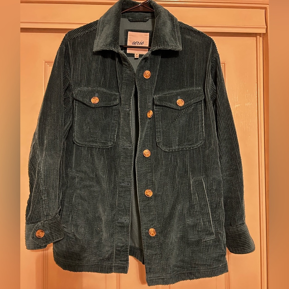 Aerie Corduroy Shacket Jacket